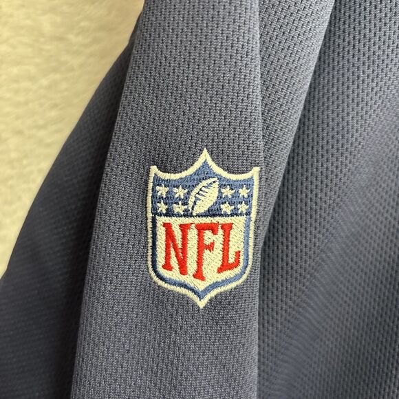 NFL Dallas Cowboys Reebok AUTHENTIC SIDELINE Hooded Sweatshirt Hoodie Sz 2XL - Picture 4 of 9